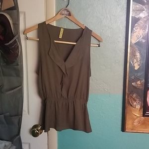 Olive green tank
